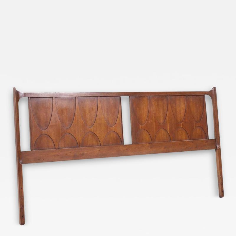 Broyhill Brasilia Mid Century Walnut King Headboard