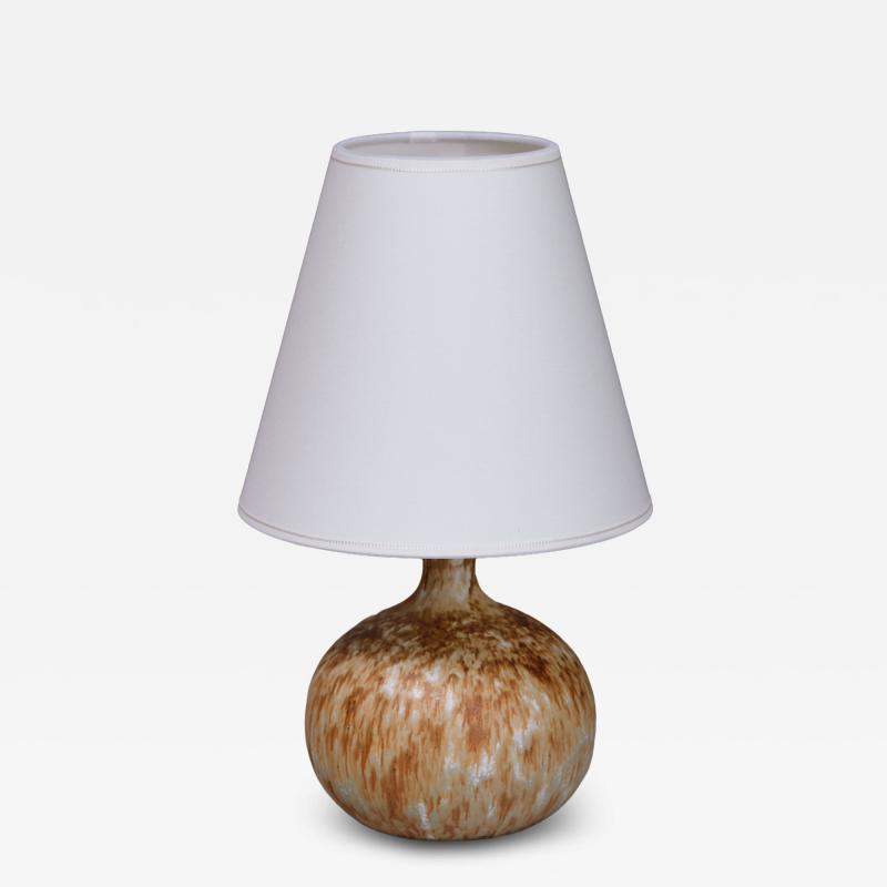 Bruno Karlsson Bruno Karlsson Gradient Glaze Stoneware Table Lamp Ego Stengods Sweden 1960s