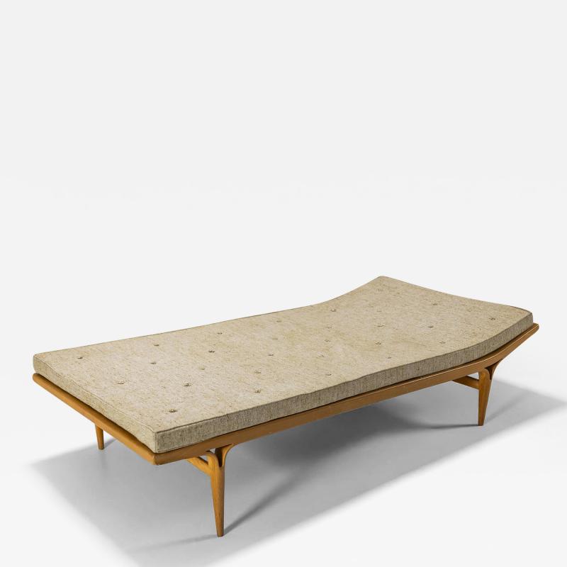 Bruno Mathsson Berlin Daybed in Birchwood by Bruno Mathsson Sweden 1972