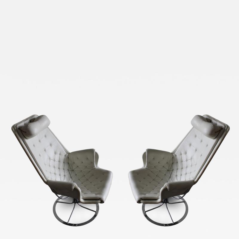 Bruno Mathsson Jetson Chairs by Bruno Mathsson For Dux 1970