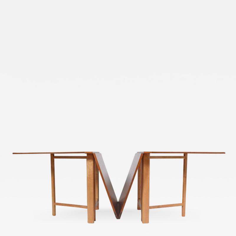 Bruno Mathsson Signed Bruno Mathsson Maria Expandable Dining Table for Karl Mathsson 1961