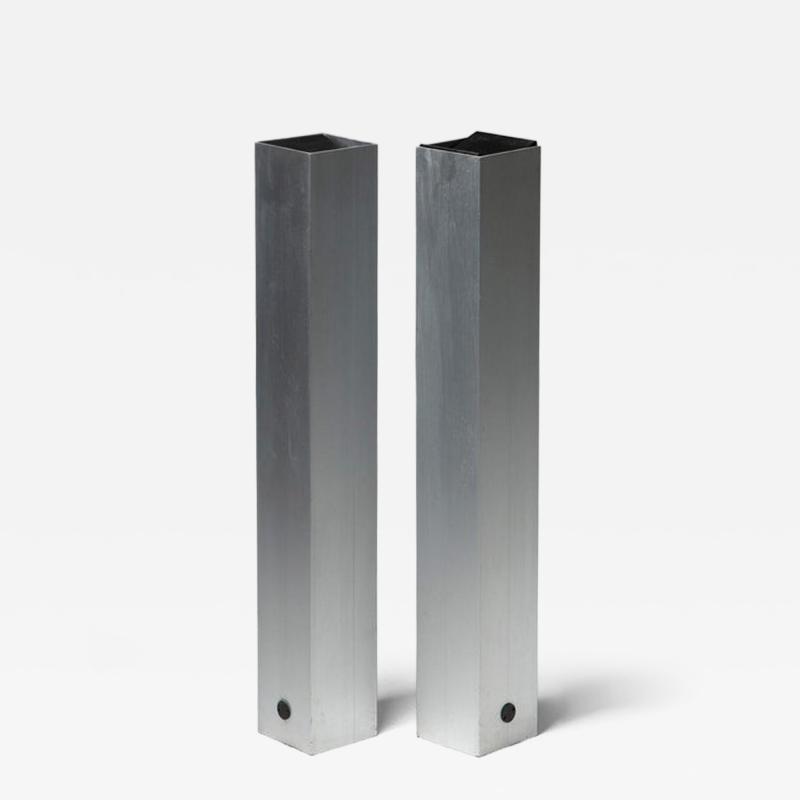 Bruno Munari Set of Two Ponza Floor Ashtrays by Bruno Munari for Danese