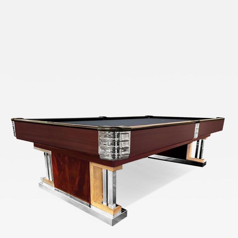 Brunswick Balke Collender Brunswick Exposition Pool Table 1937 Designed by Donald Deskey