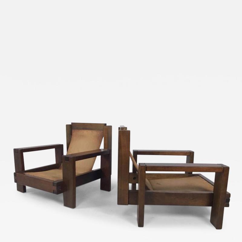 Brutalist Armchairs