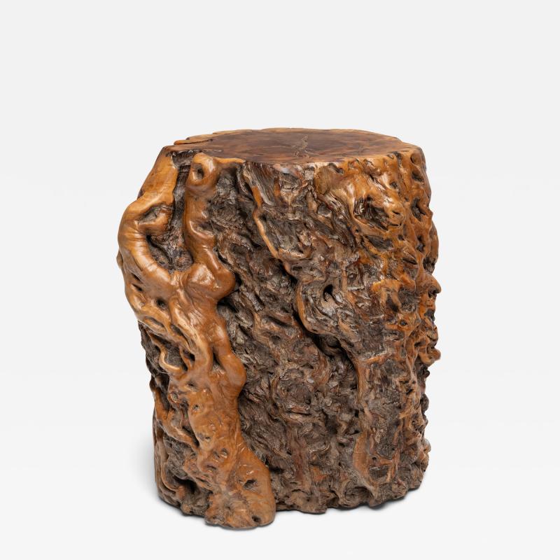 Burlwood Side Table