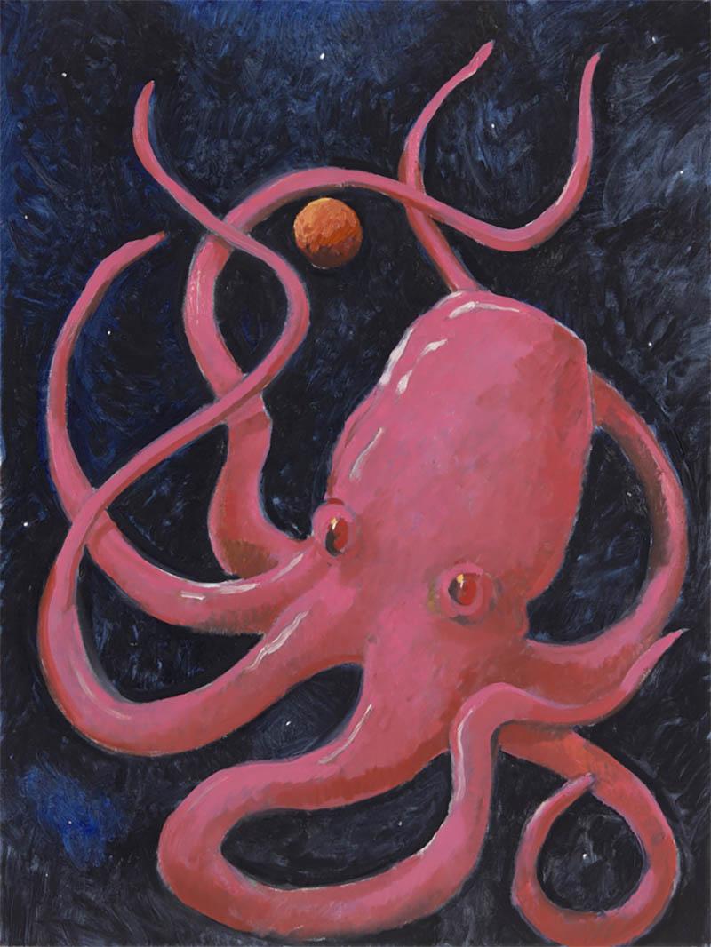 CHARLES HASCO T Pink psycho octopus 2022