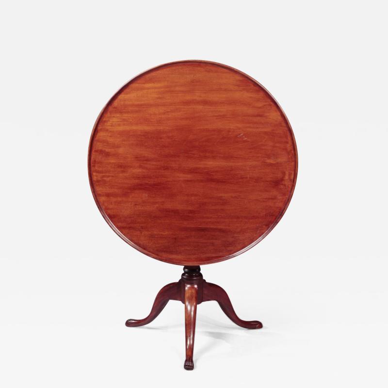 CHIPPENDALE TILT TOP TEA TABLE