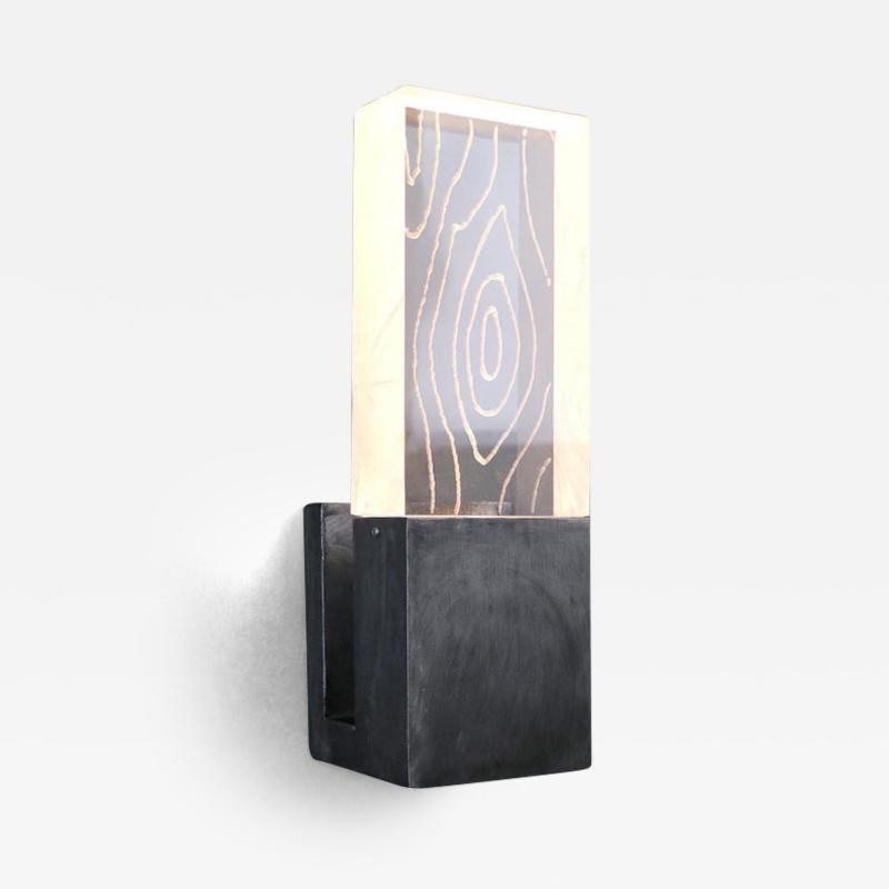 CP Lighting Christopher Poehlmann Lumber Lamps Block Sconce