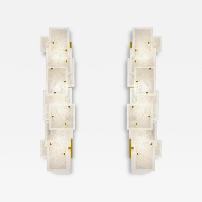 CPS25 Rock Crystal Sconces by Phoenix