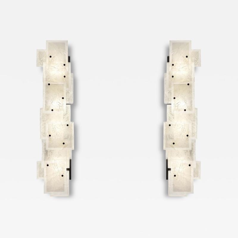 CPS25 Rock Crystal Sconces by Phoenix
