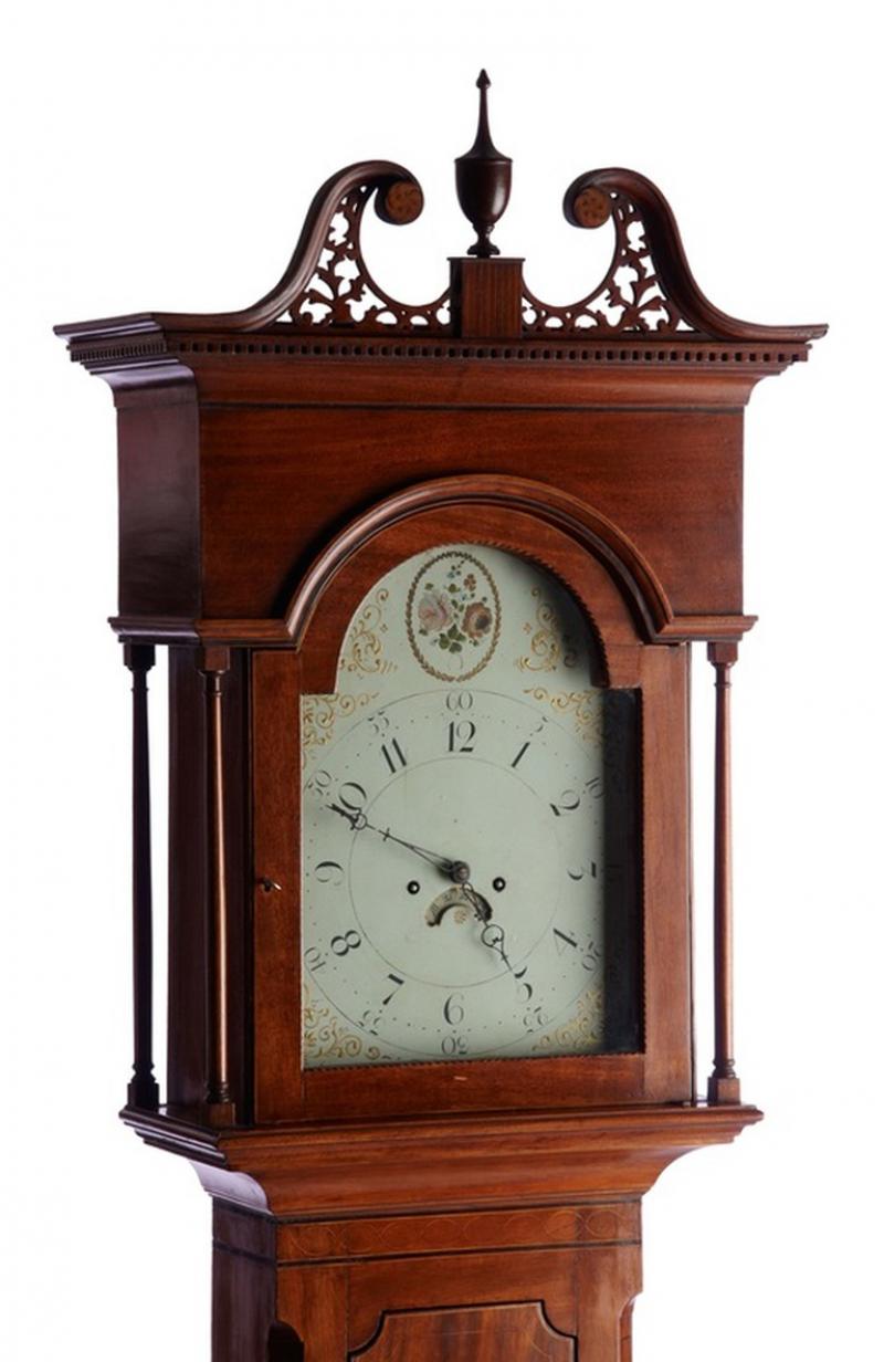 CUMBERLAND COUNTY TALL CASE CLOCK
