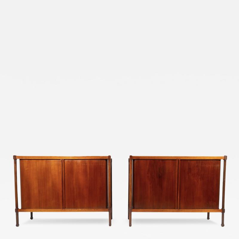 Cabinets with Rollers Shutters by Antonio Proserpio 1960 2 availables