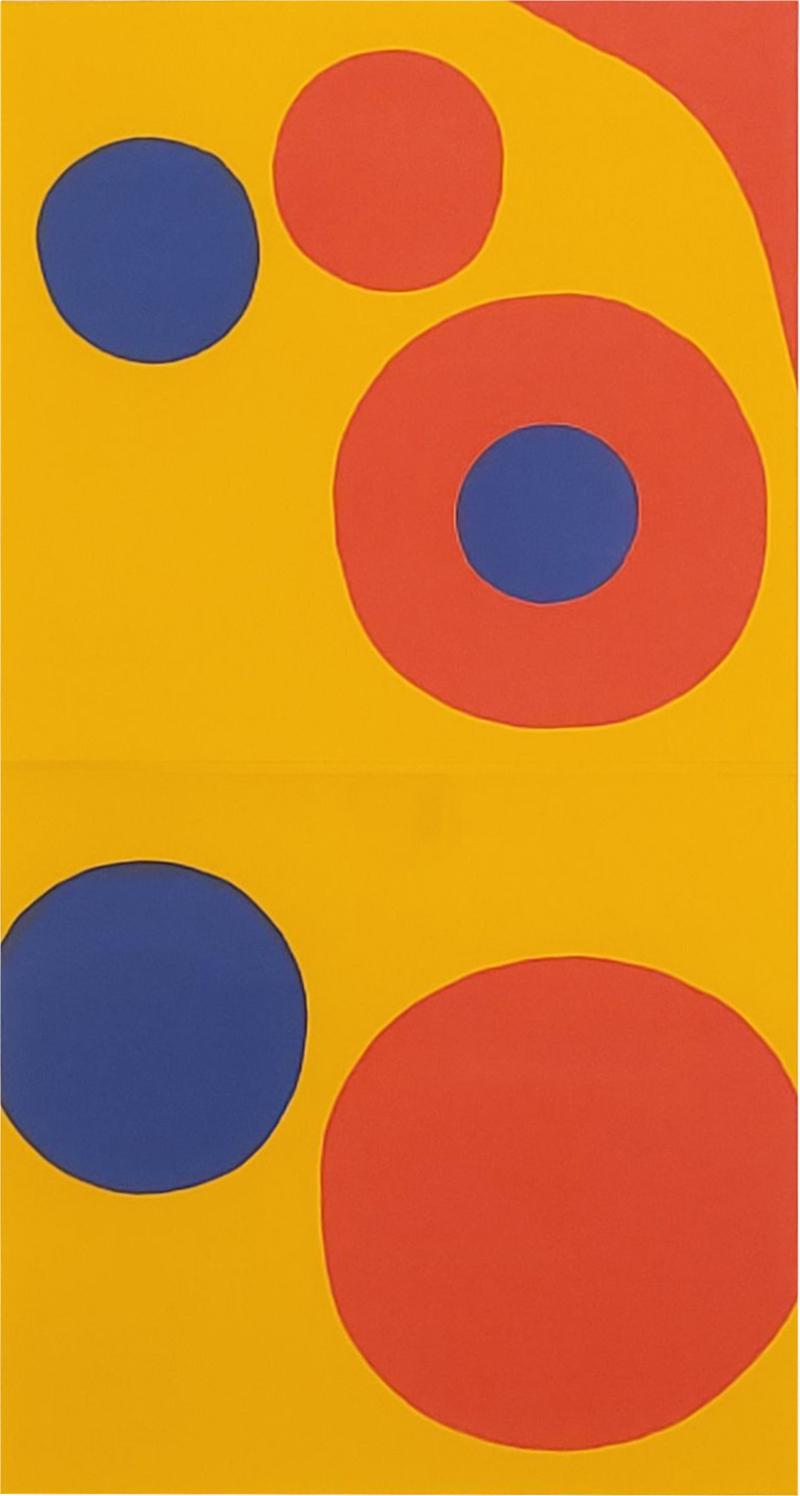 Calder Lithograph by Gallery Maeght circa 1960