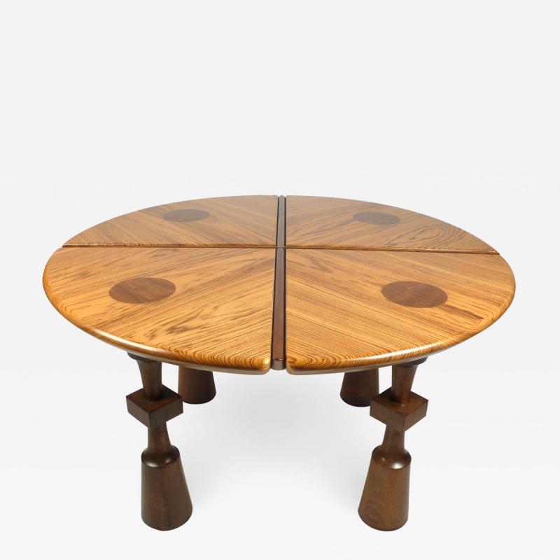 California Craftsman Exotic Wood Game Table