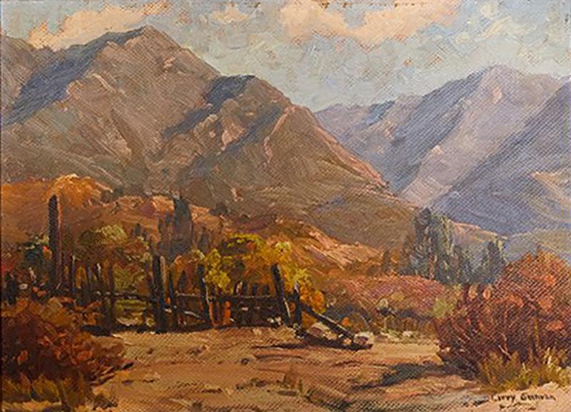 California Landscape Painting by Larry Sullivan 1939