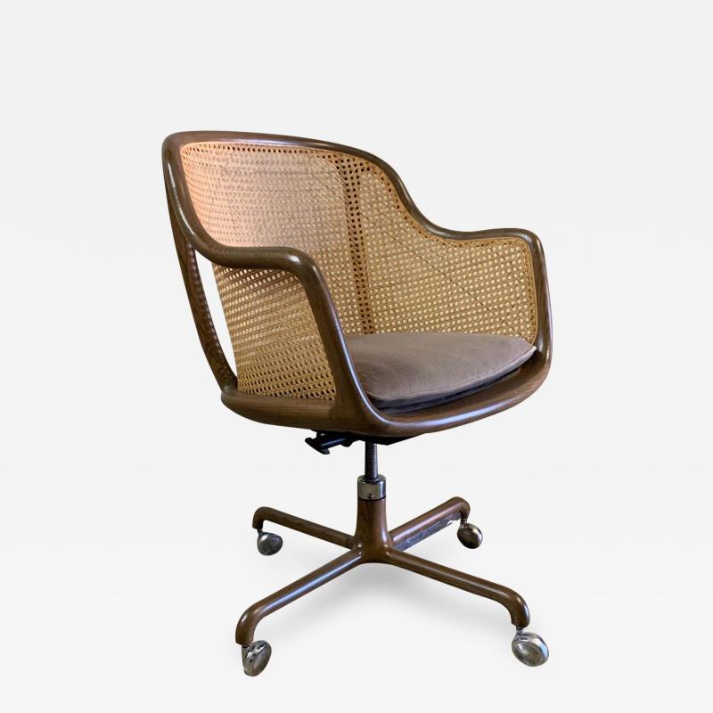 Caned Desk Chair by Ward Bennett