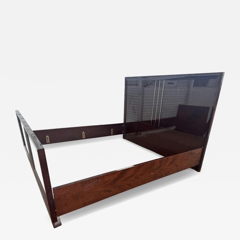 Cantoni 72 w Bookmatched Mahogany w inlay King size Bed