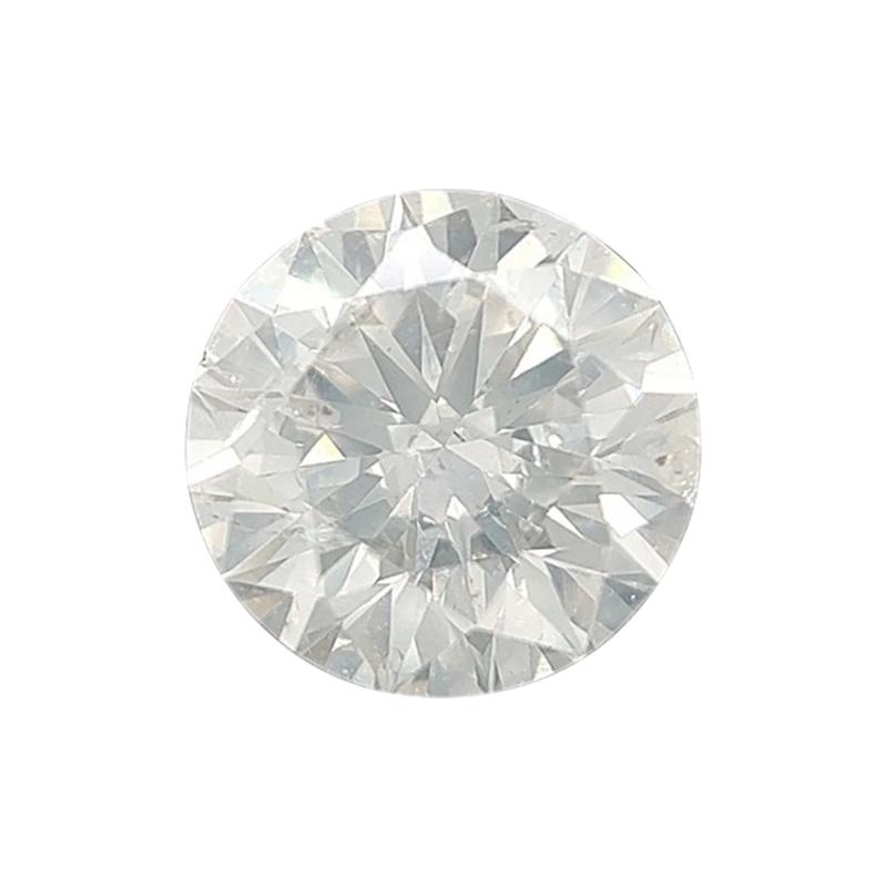 Carat Loose Diamond Round Brilliant Cut H Color I1 Clarity Excellent Cut