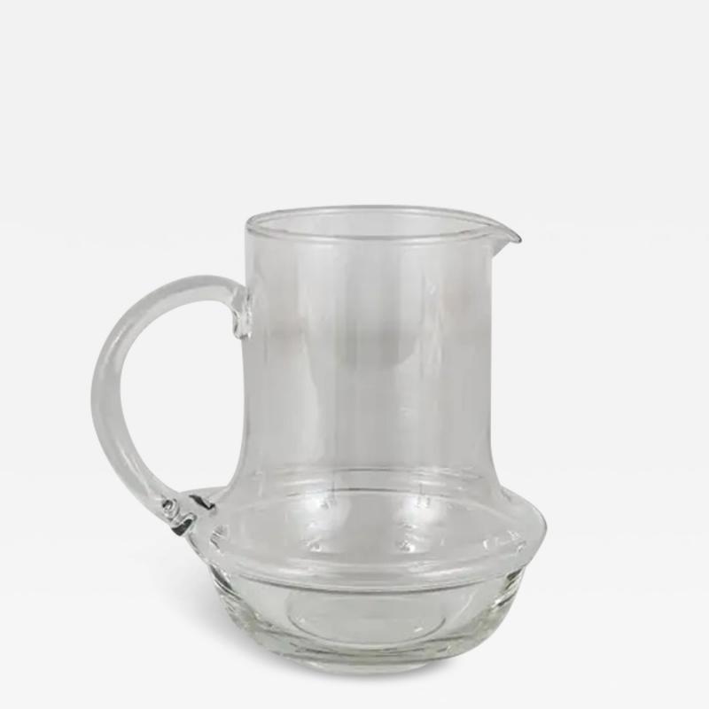 Carl Aub ck Carl Aub ck Midcentury Glass Pitcher Jug by Ostovics Culinar Austria 1970s