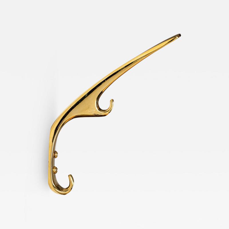 Carl Aub ck Carl Aub ck Model 5439 Large Brass Hook