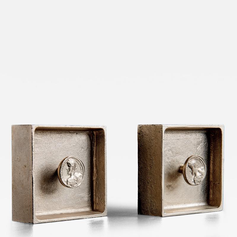 Carl Aub ck Carl Aub ck Pair of Bookends