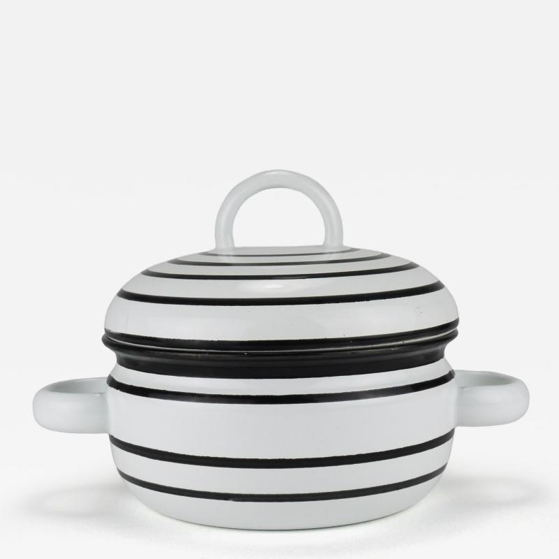 Carl Aub ck Carl Aubock III Enameled CULINAR Pot With Lid Ostovics Vienna Austria 1970s