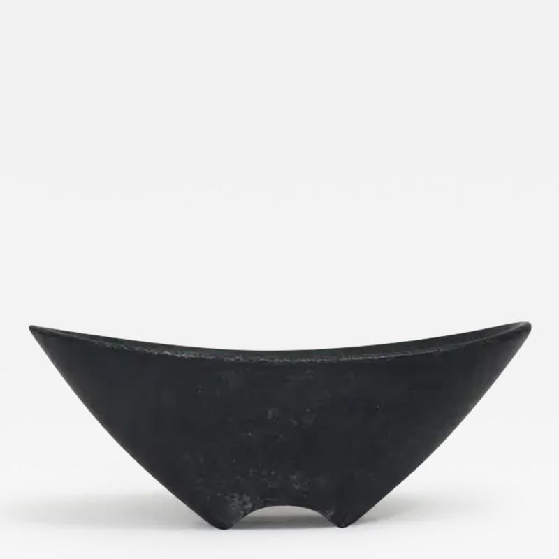 Carl Aub ck Carl Aubock Midcentury Black Cast Iron Bowl or Ashtray Austria 1950s