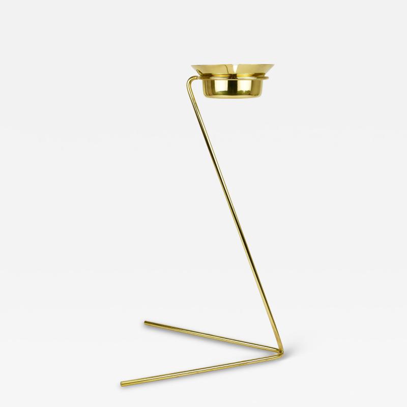 Carl Aub ck Rare Carl Aub ck Brass Standing Floor Ashtray Smoking Stand Austria 1950s