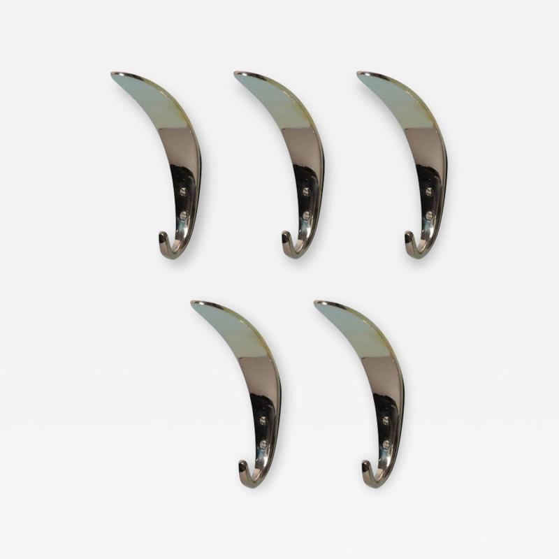 Carl Aub ck Set of Five 4327 Wall Hooks by Carl Aub ck