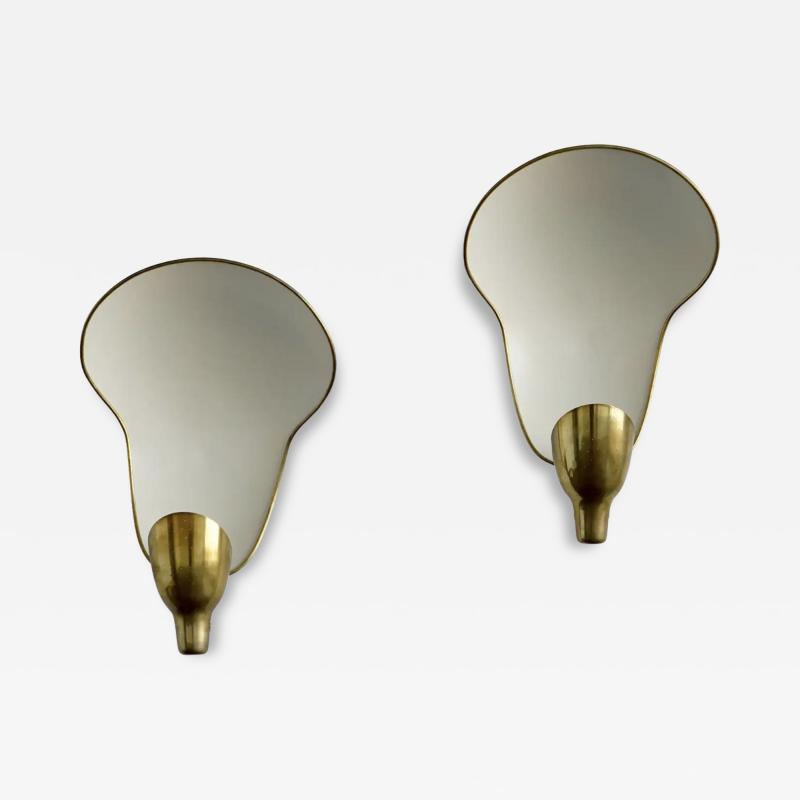 Carl Axel Acking A pair of large wall lights by Carl Axel Acking