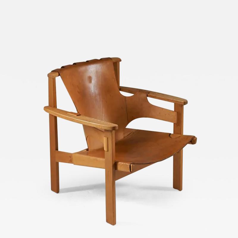 Carl Axel Acking Scandinavian Midcentury Easy Chair Trienna by Carl Axel Acking for NK