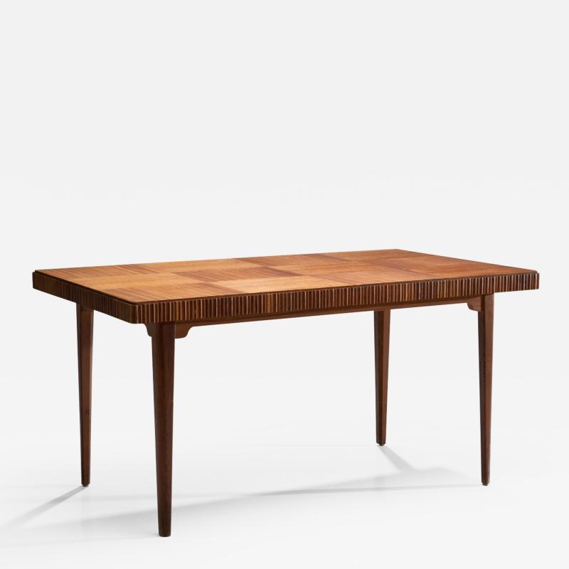 Carl Axel Acking Wood Dining Table by Carl Axel Acking for Bodafors ca 1940s 1950s