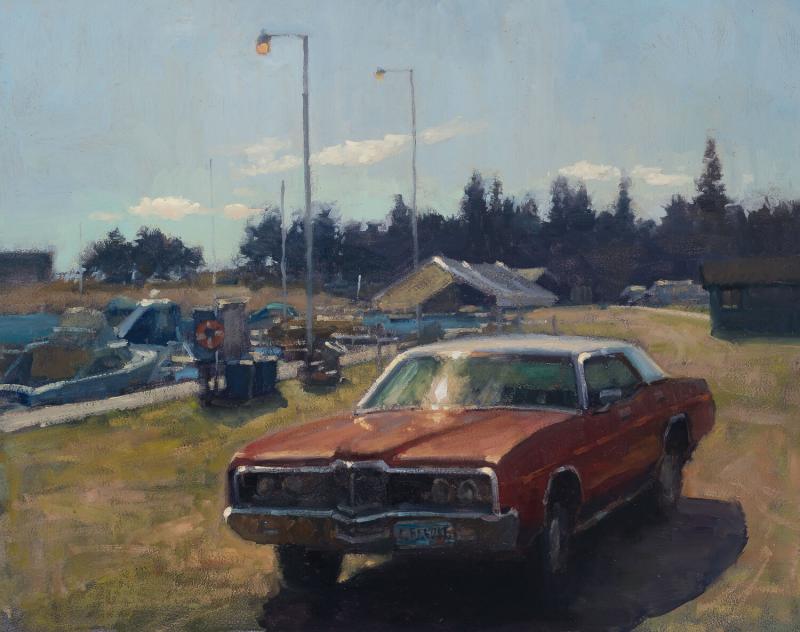 Carl Bretzke GALAXY 500 AT THE MARINA 25 5X21 5 