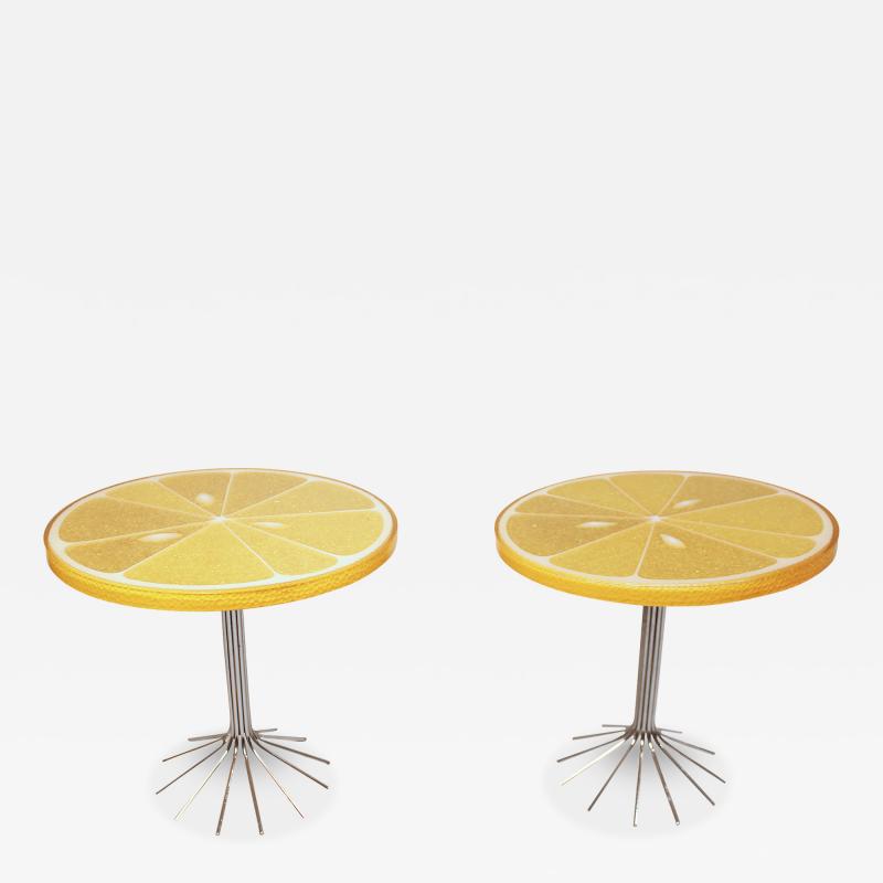 Carl Chaffee Carl Chaffee Lemon Side Tables