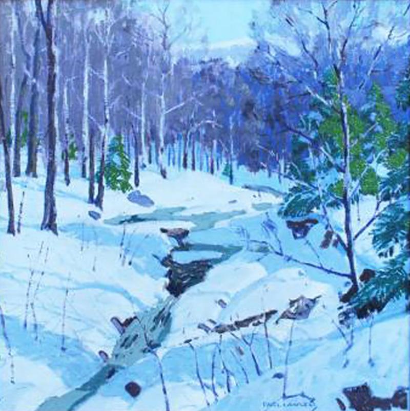 Carl E Lawless Vermont Winter 