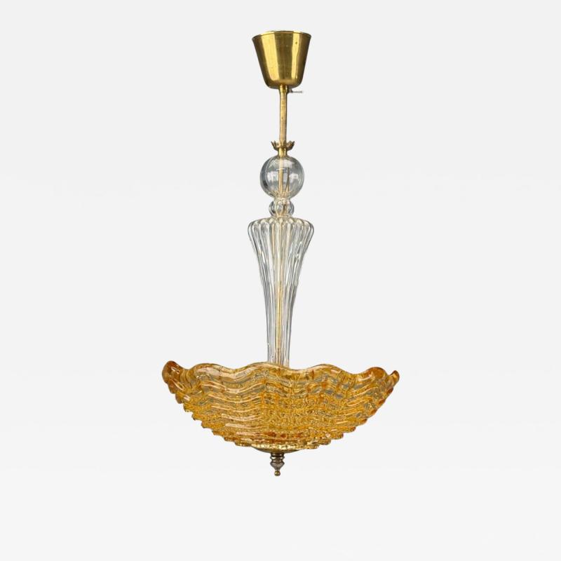 Carl Fagerlund Carl Fagerlund Swedish Modern Glass Pendant Light Sweden 1960s