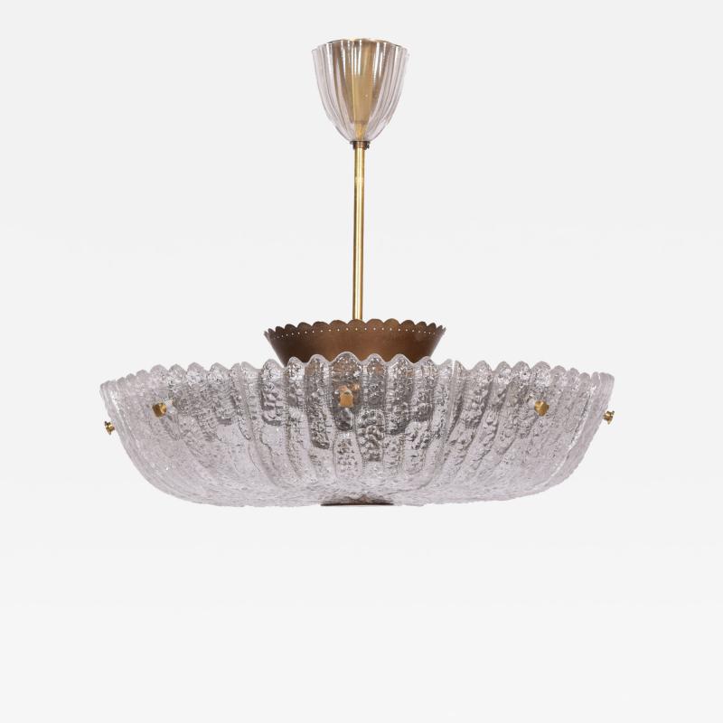 Carl Fagerlund Carl Fagerlund large ceiling lamp for Orrefors