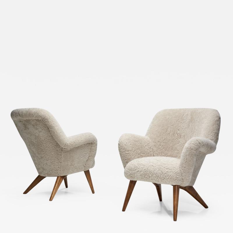Carl Gustav Hiort af Orn s Carl Gustaf Hiort af Orn s Pedro Armchairs by Carl Gustaf Hiort af Orn s for Puunveisto Oy Finland 1950s