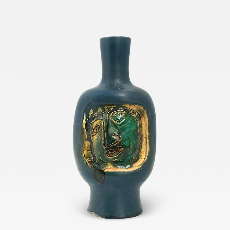 Carl Harry St lhane CARL HARRY STALHANE VASE WITH ISSAC GRUNEWALD PORTRAIT RORSTRAND STUDIO