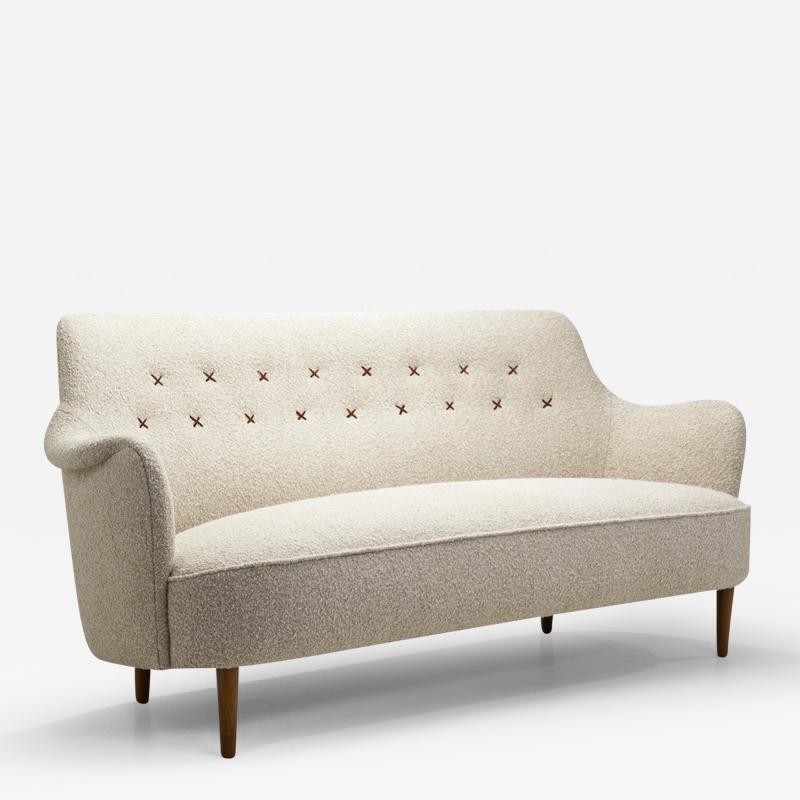 Carl Malmsten Carl Malmsten Samsas Sofa for O H Sj gren Sweden 1960s