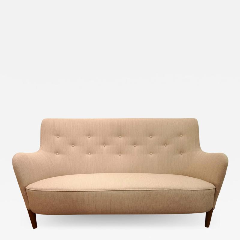 Carl Malmsten Midcentury Carl Malmsten Samsas Sofa Sweden 1960s