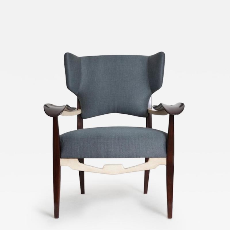 Carlo Enrico Rava Pair of Lounge Chairs by Carlo Enrico Rava