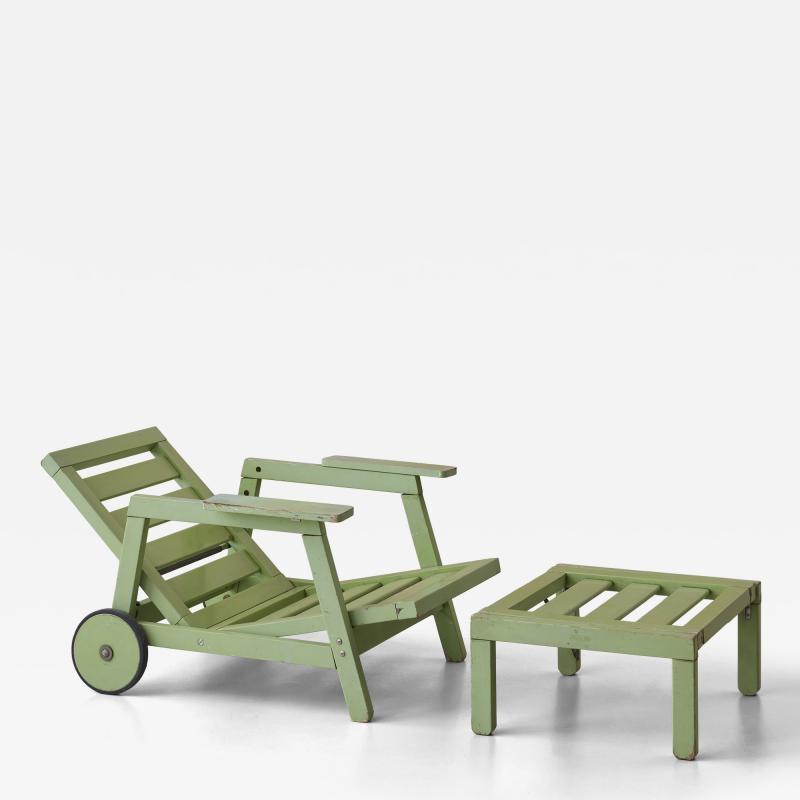 Carlo Hauner Carlo Hauner Florida lounge chair and Miami ottoman circa 1968