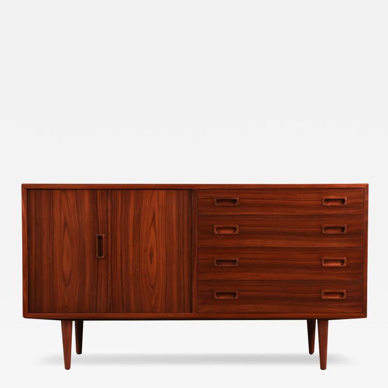 Carlo Jensen Carlo Jensen Rosewood Credenza with Bi Folding Door