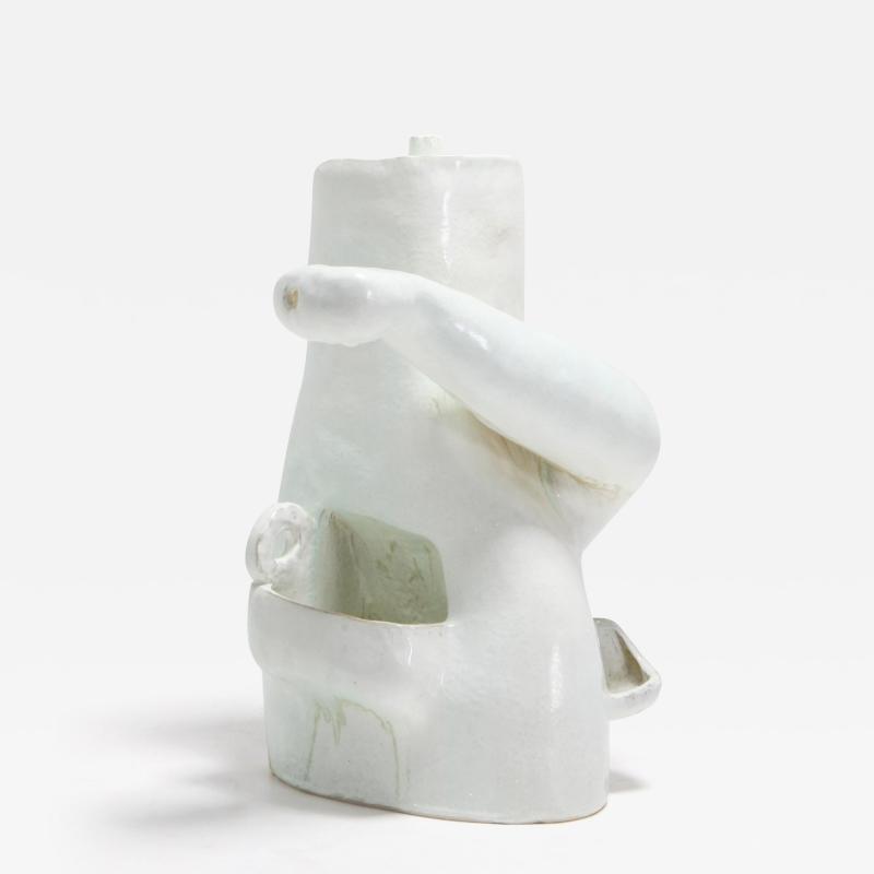 Carlo Lorenzetti Bedside 1 Stoneware Sculpture by Carlo Lorenzetti