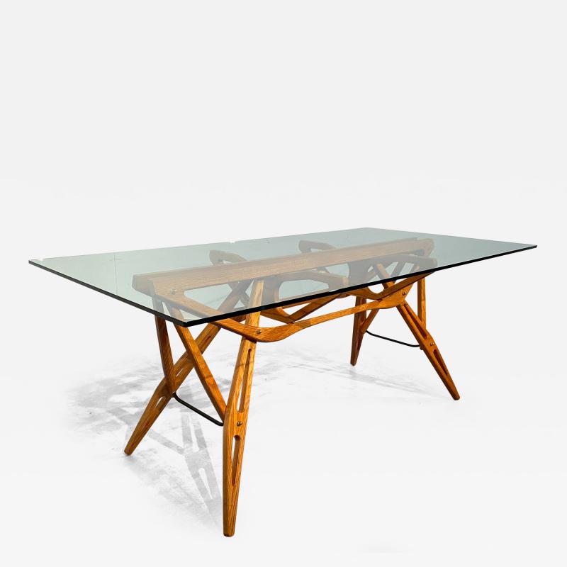 Carlo Mollino Italian Reale Table Designed by Carlo Mollino Produced by Zanotta 1990