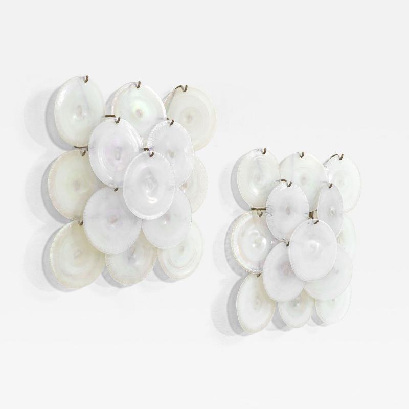 Carlo Nason Carlo Nason for Mazzega Pair of Wall Lights 1960