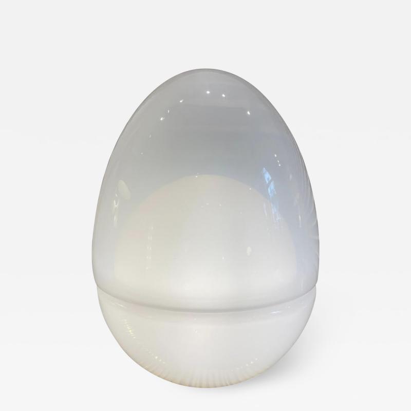 Carlo Nason Large Egg Lamp by Carlo Nason for Mazzega Murano Glass