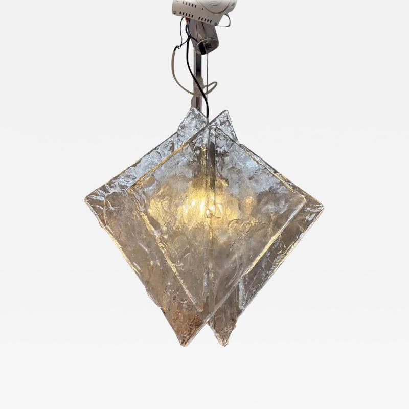 Carlo Nason Murano Glass Ceiling Light by Carlo Nason for Mazzega 1960s