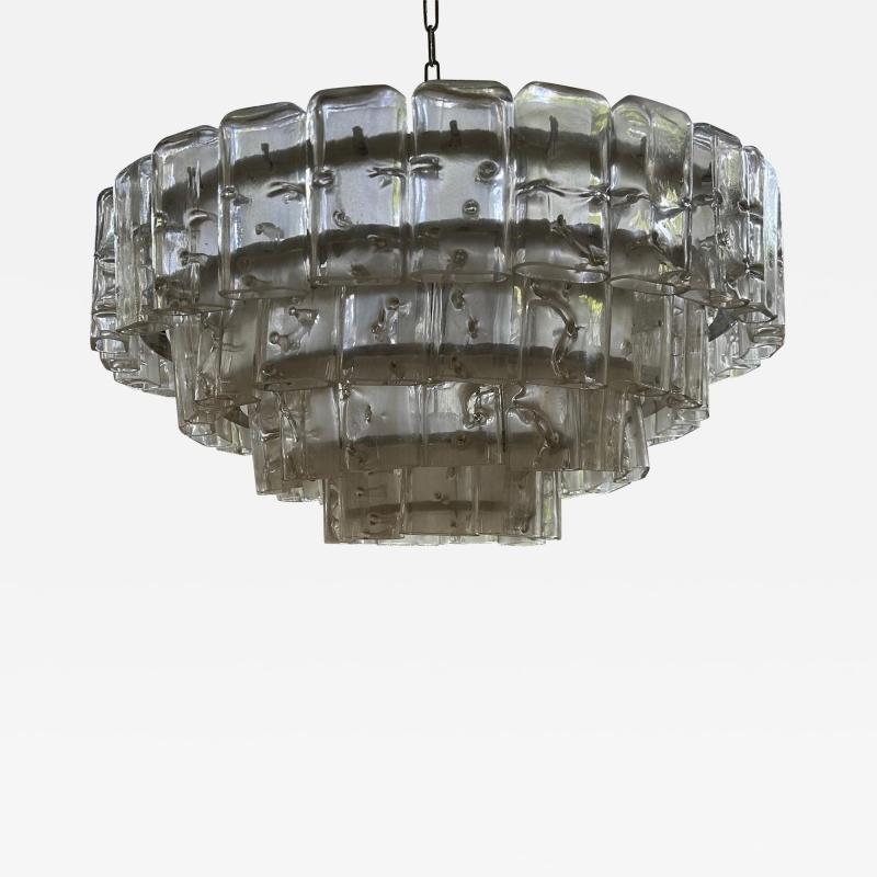 Carlo Nason Vintage Murano Glass Chandelier by Carlo Nason for Mazzega